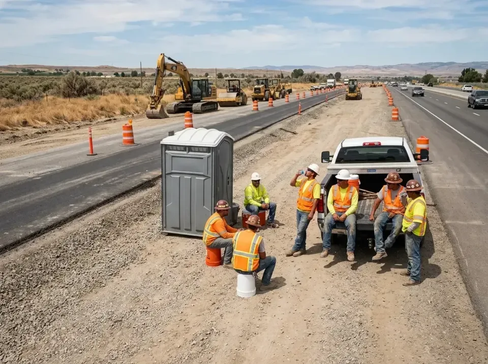 highway-road-construction-crew-007 — frequently asked questions, Porta Potty and Restroom Rentals in Paris, KY